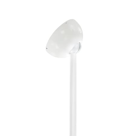 Ceiling Fan Slope Ceiling Kit For Slopes Up To 45 Degrees In Gloss White